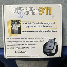 LOGICMARK GUARDIAN ALERT 911 Emergency Alert System Model 30511 NEW Open Box