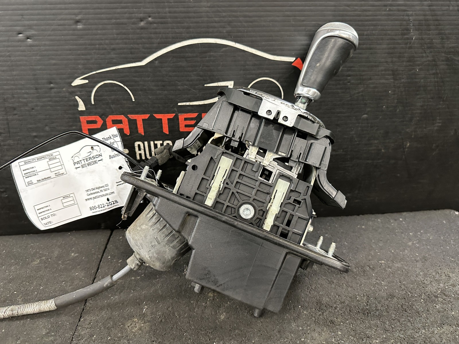 2009 BENTLEY CONTINENTAL AUTOMATIC TRANSMISSION FLOOR SHIFTER GEAR SELECTOR