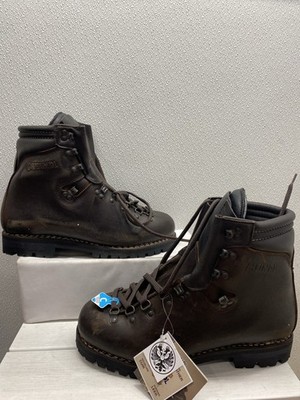 Meindl Mens Size 11 Hiking Trainers Perfekt Lace Up Dark Brown Leather Boots