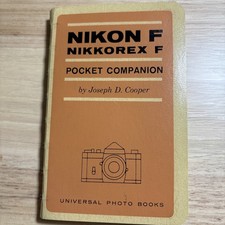 Vintage 1963 Nikon F Nikkorex F Pocket Companion Universal Photo Handbook