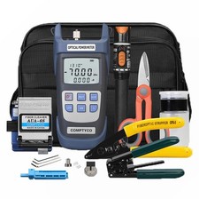 Optical Power Meter Fiber Optic Tool KIT FTTH Testing/maintenance/ peel/wiring