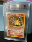 Beckett Graded 8 Charizard 004/130 Base Set 2 Holo