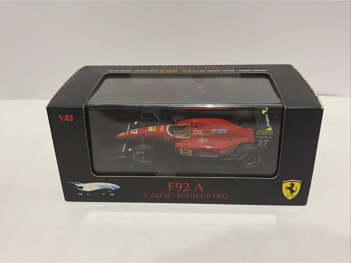 Ferrari FXX Rouge – Hot Wheels Elite 1/18, édition Limitée, L7124, état Neuf