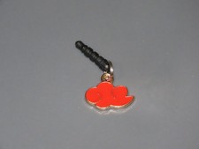 Red Cloud Charm with Dust Plug Attached - Used in Headphone Device Area