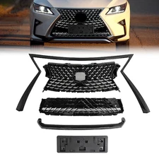 Front Grille Sport Style&Trim Molding Fit Lexus RX350 RX450H RX350L 2016-2019