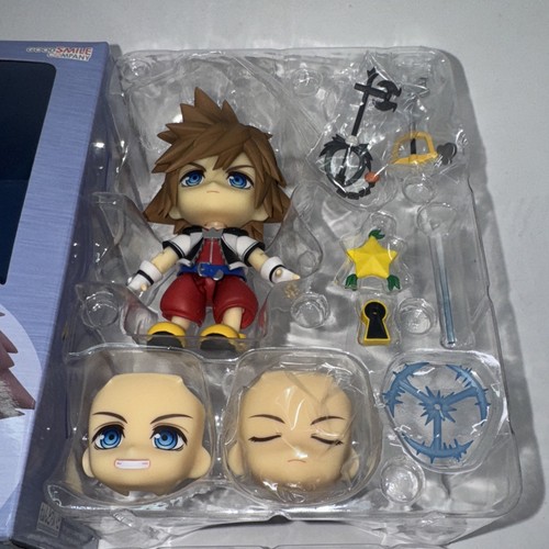 Figura Sora Nendoroid Kingdom Hearts #965 Good Smile Company Usada - Imagen 3 de 12