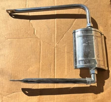 Vintage 7” X  5” Coronado MFG Co Side Mirror Junior West Coast  Mirror