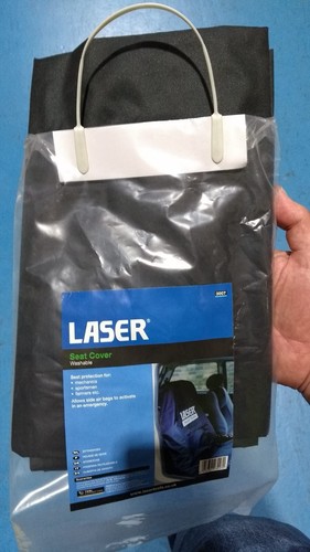 Laser Tools 3007 Seat Protector BLACK Allows Air Bag To Deploy Keeps Seats Clean - Picture 2 of 2