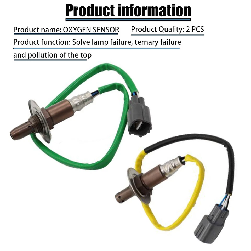 New 2Pcs Upstream+Downstream Oxygen O2 Sensor For 2012-2014 Subaru Impreza 2.0L - Imagen 3 de 4