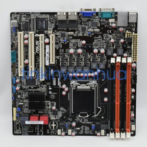 For   P7F-M Motherboard Server Motherboard LGA1156 DDR3 MICRO-ATX Motherboard #E