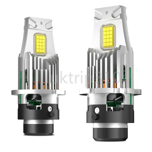 2X D2S D2R LED Headlight Bulb Replace HID Xenon White 6000K Conversion Kit 200W - Picture 4 of 13