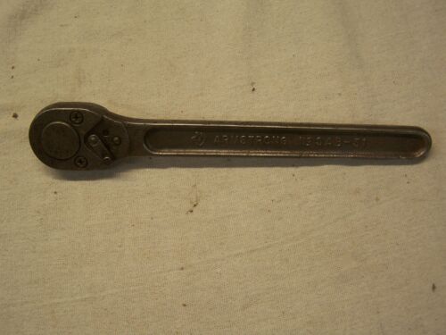 armstrong 1/2 drive ratchet sab-51 made in USA