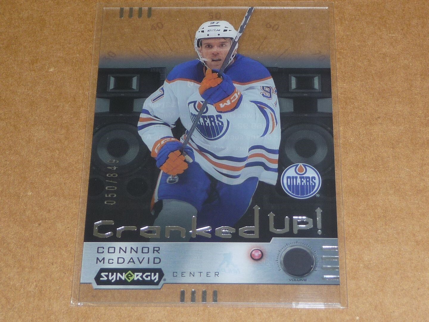 2023/24 Upper Deck Synergy CONNOR MCDAVID CRANKED UP OILERS /849 N2315