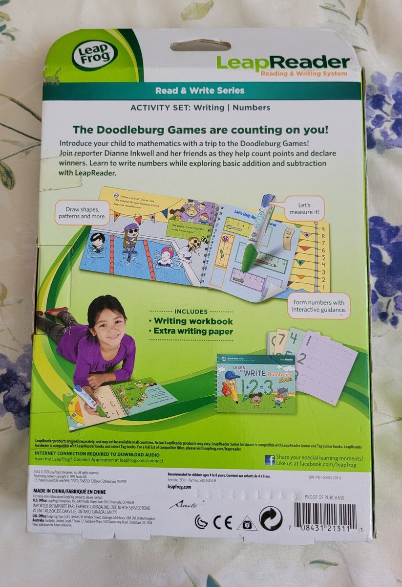 LeapFrog LeapReader Read & Write Series Activity Set ADDING