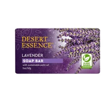 Lavender Bar Soap 5 Oz  by Desert Essence