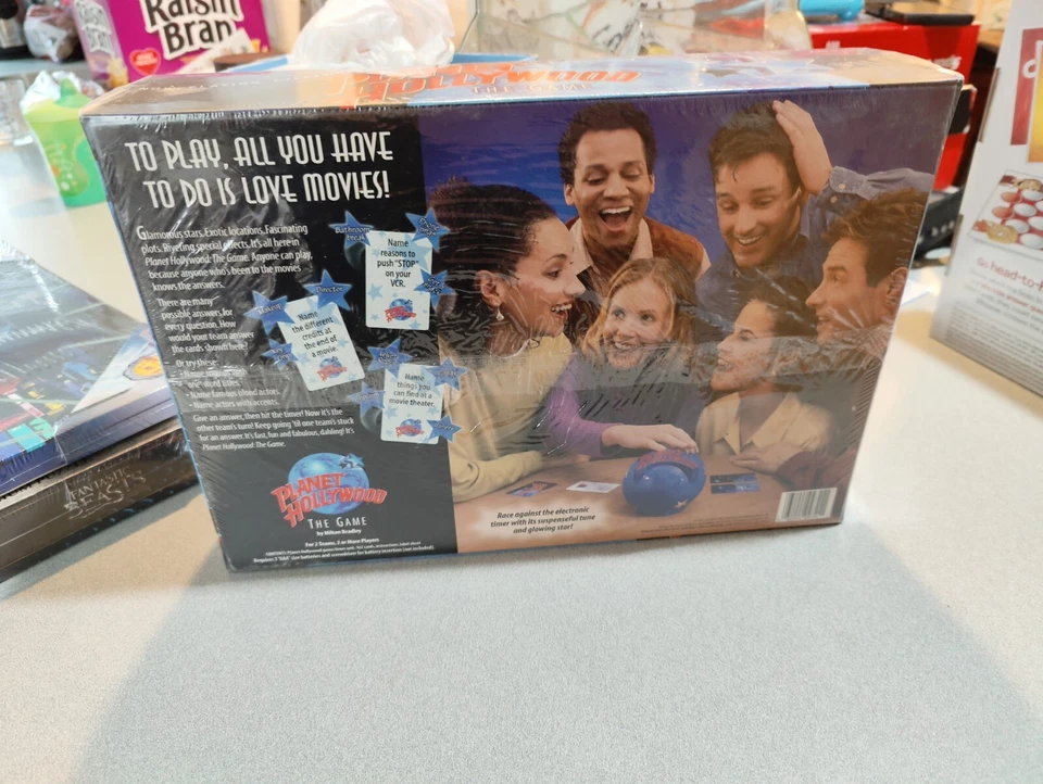 Milton Bradley Planet Hollywood The Game Electronic Movie Trivia - New Sealed - Image 2 of 2