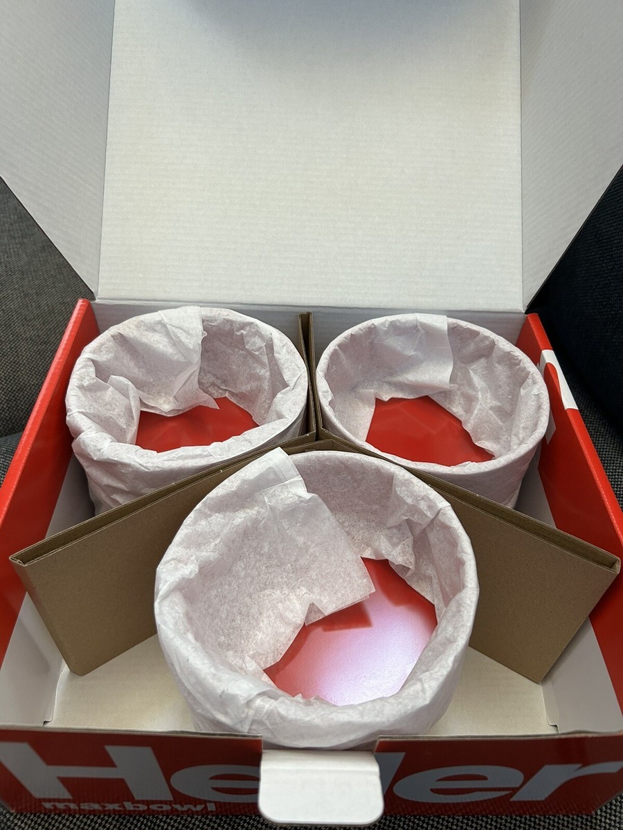 Supreme x Heller Bowls (Set of 6) Red *NEW IN BOX* | eBay