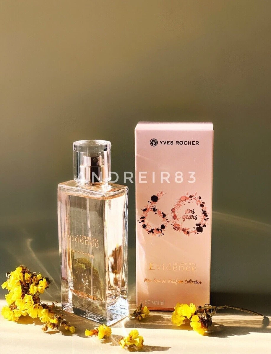 Yves Rocher Comme Une Evidence 60 Ans Years Eau De Parfum Limited Mom Gift 94384