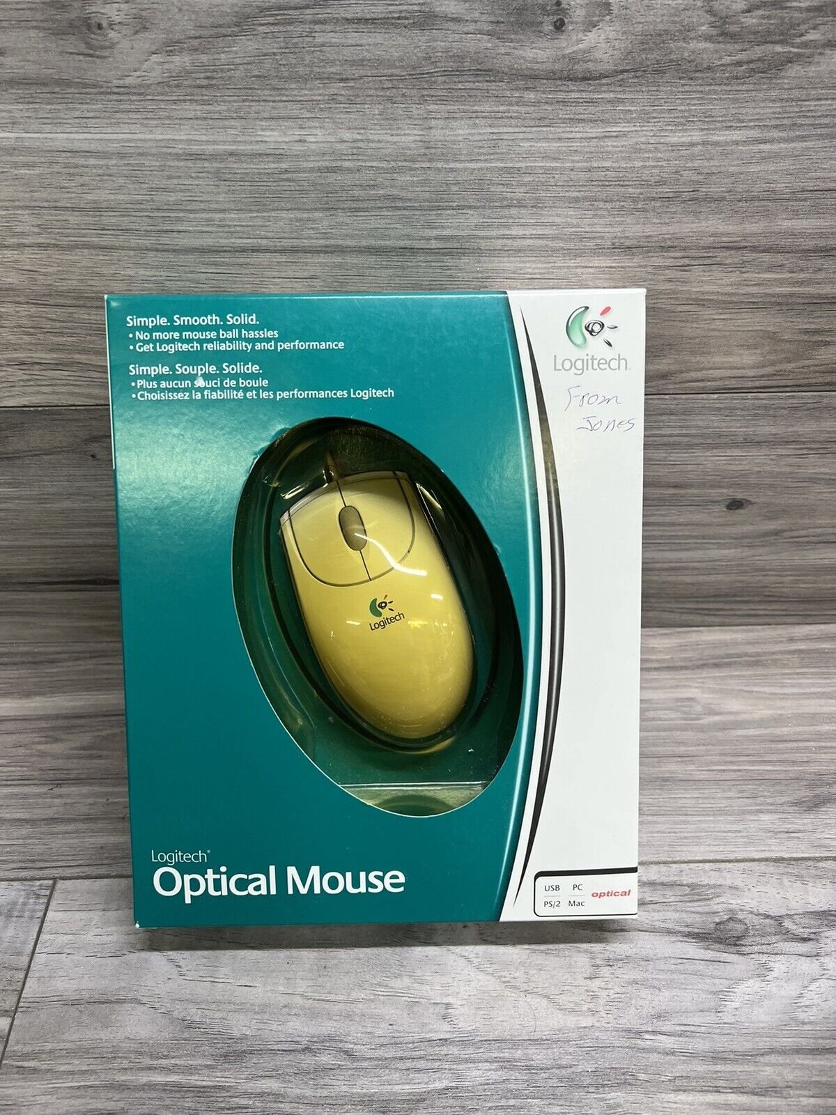 Logitech Optical Corded Mouse Precision Performance 930582-0403 USB PC Mac  VTG