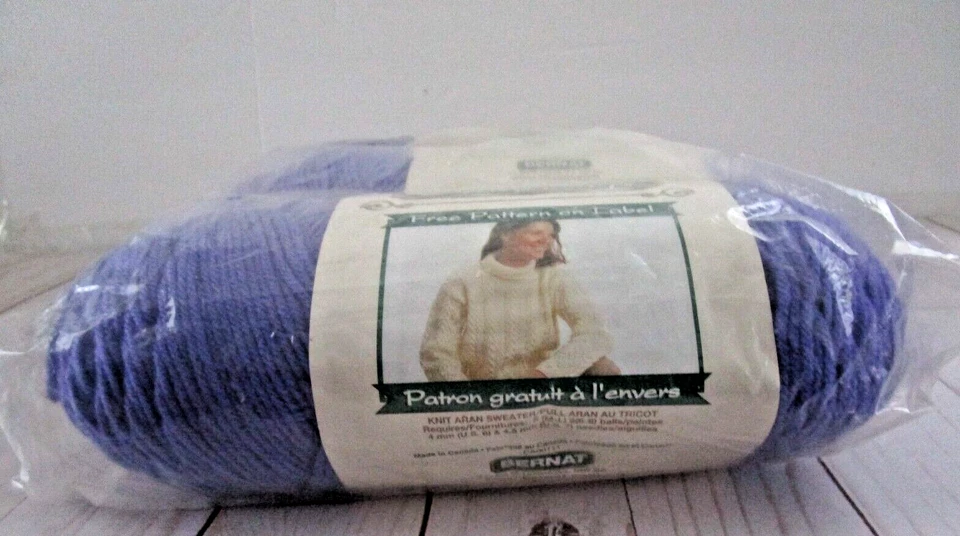 BERNAT Silky Soft Yarns - Purple Lot (3-in-Pack) - Image 2 of 4