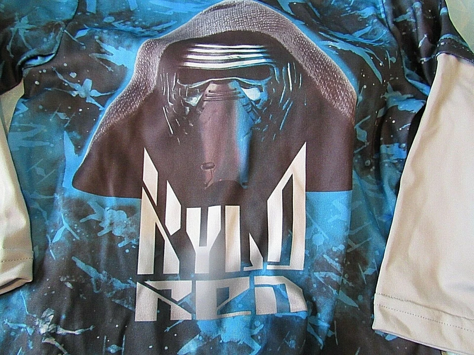 STAR WARS BOYS KYLO REN BLUE LONG SLEEVES PAJAMAS SIZE X-SMALL NEW WITH TAGS - Image 4 of 4