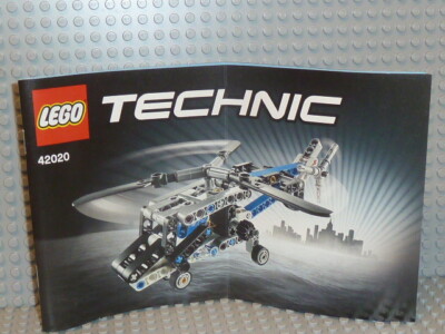 LEGO  Technic Bauanleitung 42020 Twin-Rotor Helicopter Heft 2 instruction B5453