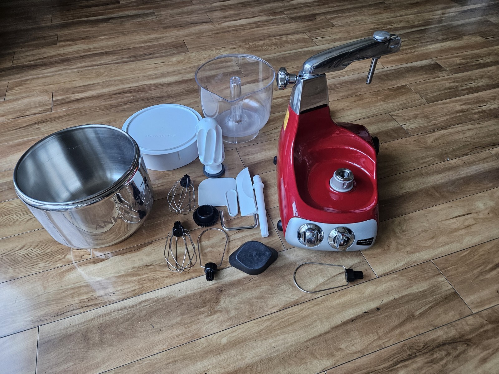 Ankarsrum Assistent Original Mixer w/Accessories, Red AKM6230R eBay