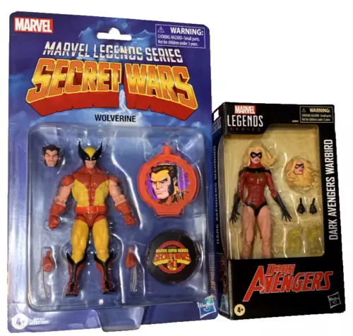 Marvel Legends Secret Wars WOLVERINE & Dark Avengers WARBIRD New Hasbro - Lot 2