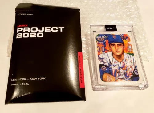Topps Project 2020 NOLAN RYAN by Andrew Thiele #67 & Joshua Vides #87 1969 Mets