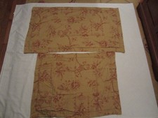 Preowned Lot of 2 Pillow Covers from Cuddledown, Maine, 1 Standard & 1 King