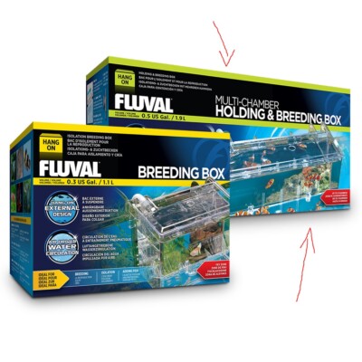 Fluval Multi Chamber 1,9 Liter Aufzuchtbecken Ablaichkasten Durchlüfter 10943