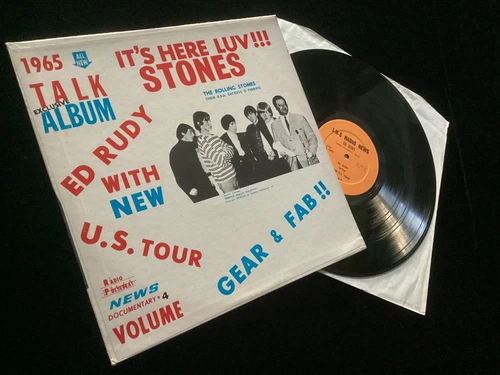 The Rolling Stones & Ed Rudy ‎– It's Here Luv!!! New US Tour - 1st US Press