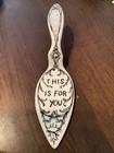 Anthropologie Molly Hatch Crowned Leaf This Is For You Cake Server — photo 1