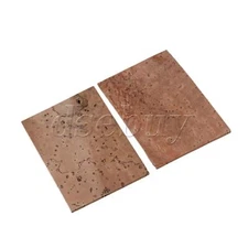 10x Brown Natural Sax Saxophone Neck Cork Sheet 6.2x4.1xcm for Saxophone