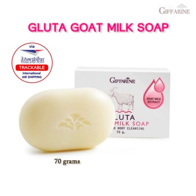glutathione goat milk soap online GLUTA SOAP_Soothing Skin_Natural Brightness_Beauty GIFFARINE 70g STRAWBERRY SUBLINGUAL L- GLUTATHIONE medicube deep vita c patch Taille:25 grammes (0,9 onces)