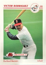 🔥⚾️1991 Line Drive AAA #416 Vic Rodriguez 