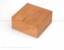 Spanish Cedar Bowl 7x 7x 2- Woodturning Square Carving Blank– Free US Shipping