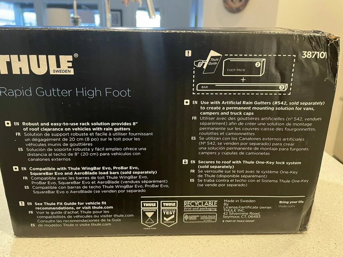 Thule rapid online gutter