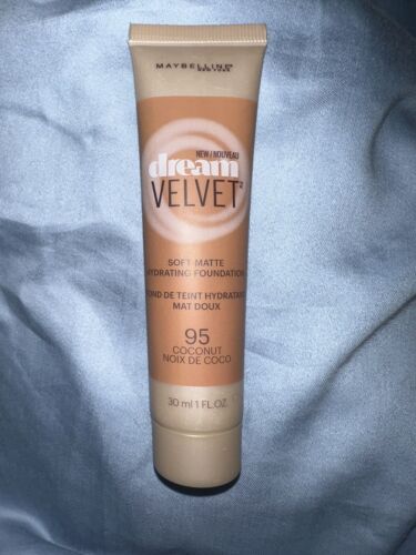 NEW SEALED Maybelline Dream Velvet Soft-Matte Hydrating Foundation *95 COCONUT* - Picture 1 of 4