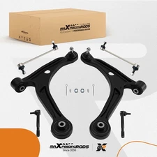 6x Front Lower Control Arms Sway Bar Tie Rods Kit for Honda Pilot 2006-2008 MDX
