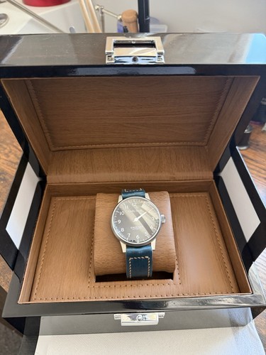 Reloj Automático Hecho en Alemania Movimiento Suizo ETA 2824-2 Correa Hecha a Mano - Imagen 2 de 14
