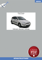 PDF Ford Focus (2004-2010) Reparaturanleitung Fahrwerk, Bremsen, Lenkung