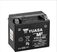 Yuasa YTX12-BS Batterie 12V 10AH Kompatibel Honda Yamaha Suzuki, Siegel