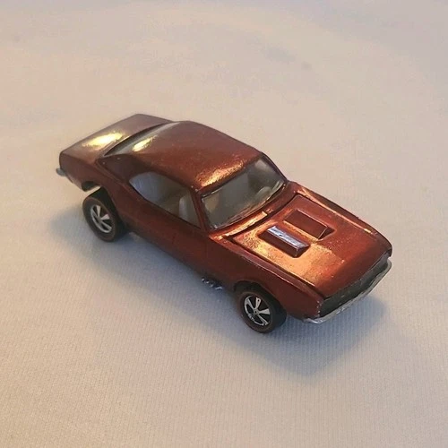 Hot Wheels Custom Camaro Redline 1968 Red Diecast Car 1:64 Scale