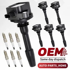 6PCS Ignition Coil Spark Plug For V6 3.3L Ford F150 Explorer Transit 18 19 20