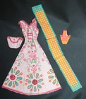 Vintage Barbie Pieces from Sew Free Color Magic Fashion Designer Set (1965)