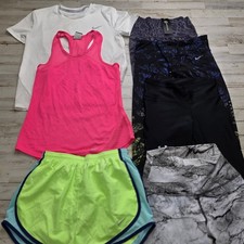 Women's Size Small Fitness Yoga Exercise Lot of Leggings Shorts  Shirts
