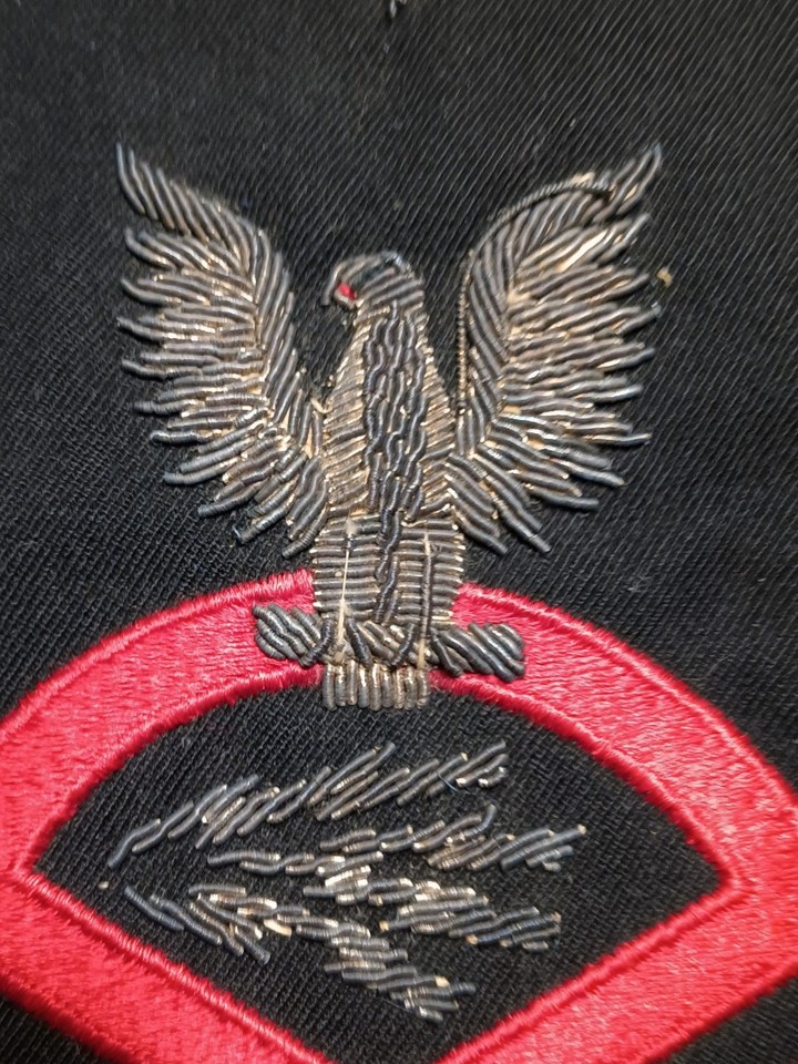 Orig WW2 - Korean War US Navy Chief Petty Officer Radioman BULLION rank ...