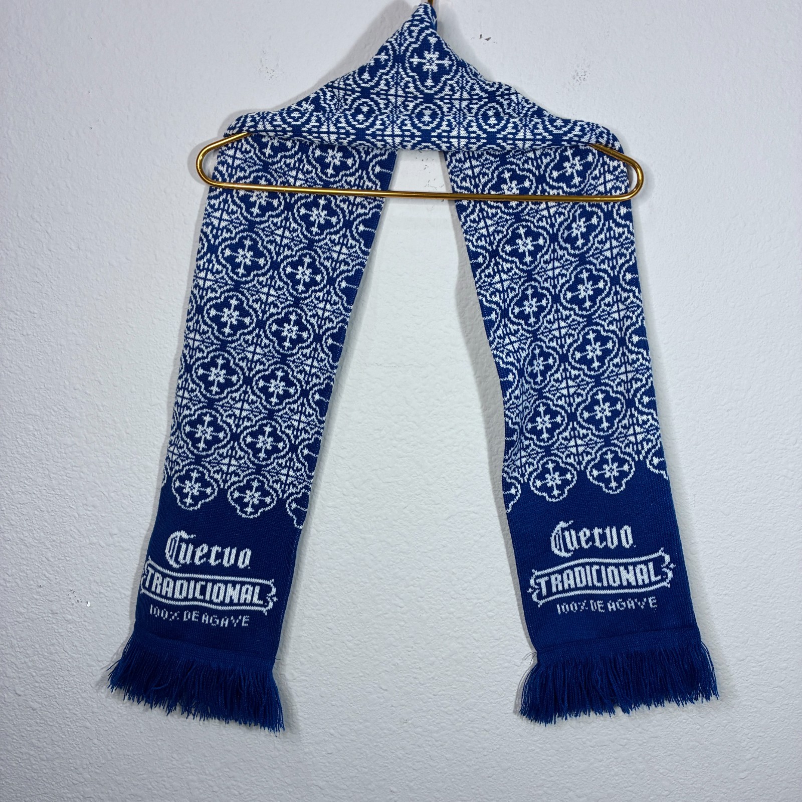 Jose Cuervo Tradicional Blue Collector Scarf 100percent De Agave Tequila 54" image 4