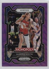 2024 Panini Prizm Monopoly WNBA Purple Wave Prizm Shakira Austin #3 uk2